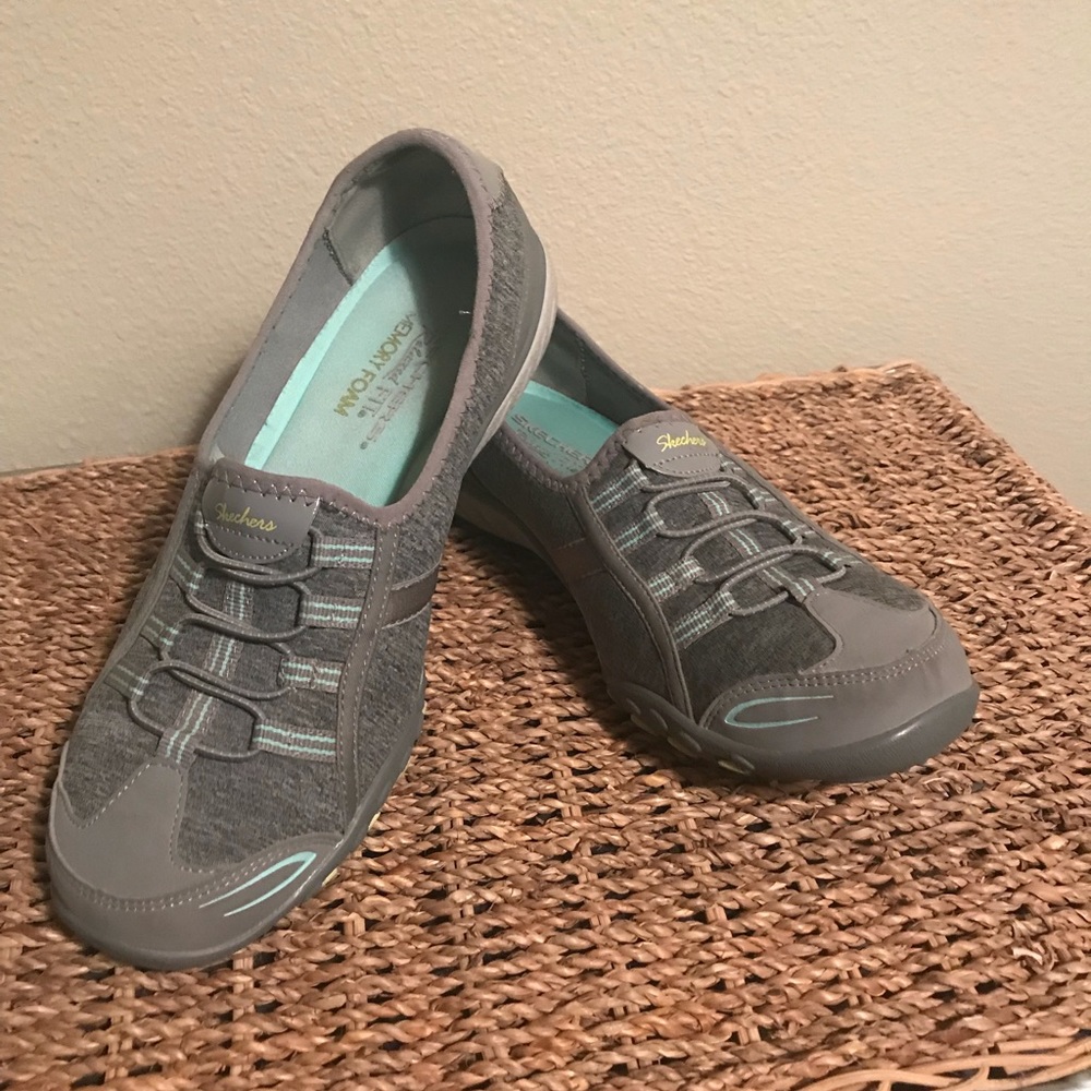 Skechers Relaxed Fit Memory Foam Loafers.